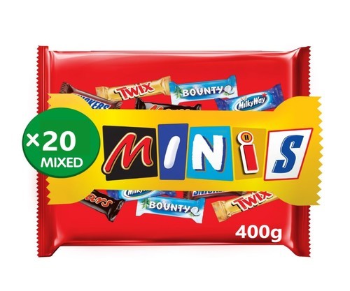 Minis 20 Pieces Mixed 400 g - Minis 20 Pieces Mixed 400 g