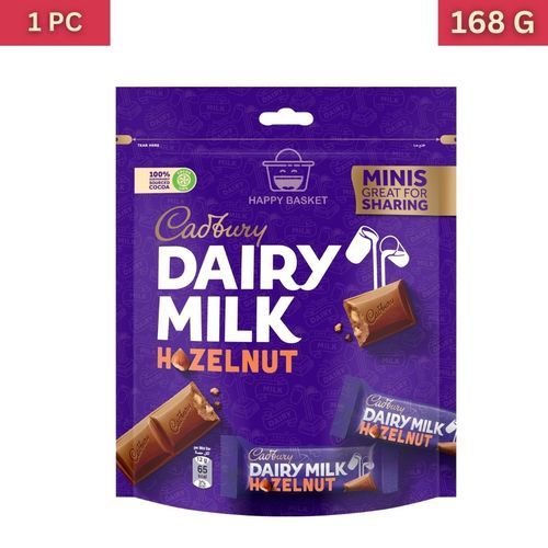 Cadbury Dairy Milk Hazelnut Minis 168G - Cadbury Dairy Milk Hazelnut Minis 168G