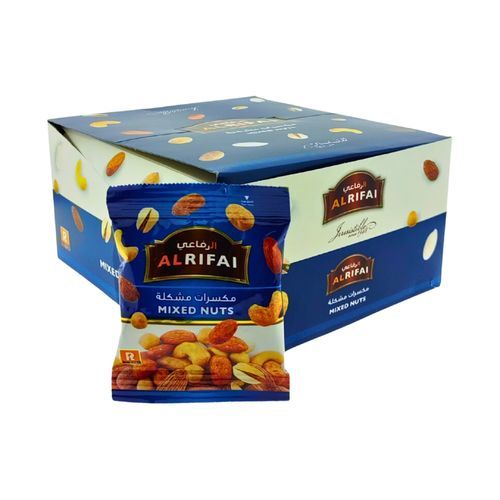 AL-Rifai Mixed Nuts 24 PCS X 25 g - AL-Rifai Mixed Nuts 24 PCS X 25 g