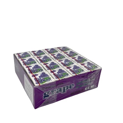 Murasawa Grape Flavored Bubble Gum 48 PCS - Murasawa Grape Flavored Bubble Gum 48 PCS