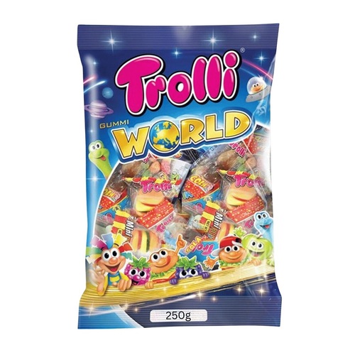 Trolli Mix Jelly World Bag 202 g - Trolli Mix Jelly World Bag 202 g