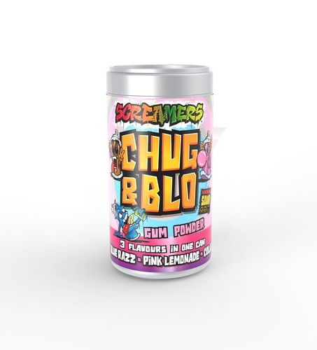 Screamers Gum Powder Chug & Blo 55 g - Screamers Gum Powder Chug & Blo 55 g