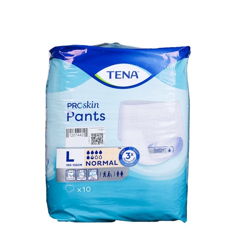 Tena Proskin Pants Normal Large 10 PCS - Tena Proskin Pants Normal Large 10 PCS