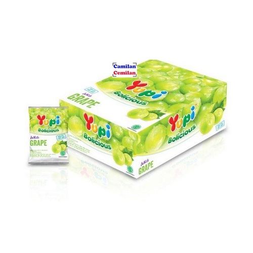 Jelly Yupi Bolicious Grape Mini Box 24 PCS - Jelly Yupi Bolicious Grape Mini Box 24 PCS