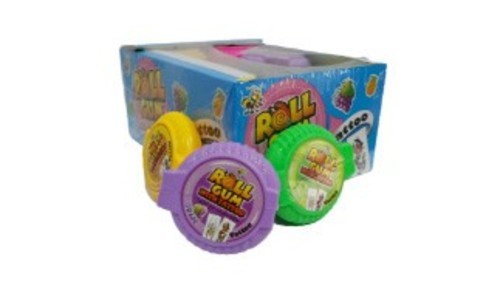 Roll Gum With Tatto 24 PCS X 12 g - Roll Gum With Tatto 24 PCS X 12 g