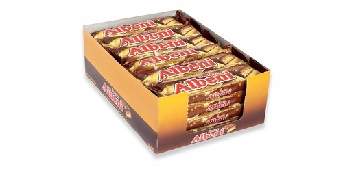 Ulker Albeni Milk Chocolate Biscuit With Caramel  24 PCS X 31 g - Ulker Albeni Milk Chocolate Biscuit With Caramel  24 PCS X 31 g