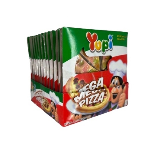 Jelly Yupi  Pizza MEGA 12 Pcs X 90 gm - Jelly Yupi  Pizza MEGA 12 Pcs X 90 gm