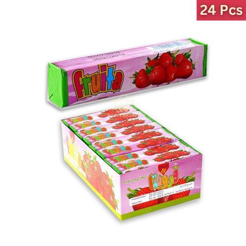 Fruita Strawberry Toffee 30 g X 24 Pcs - Fruita Strawberry Toffee 30 g X 24 Pcs