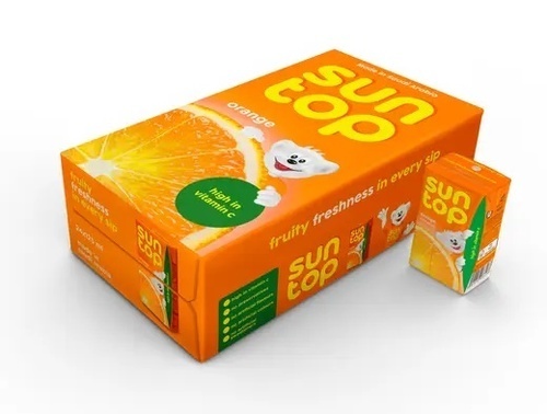 Sun Top Orange 18 PCS X 125 ML - Sun Top Orange 18 PCS X 125 ML