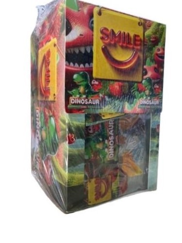 Smile Dinosaur Gummy Candy 24 Pcs X 18 g - Smile Dinosaur Gummy Candy 24 Pcs X 18 g