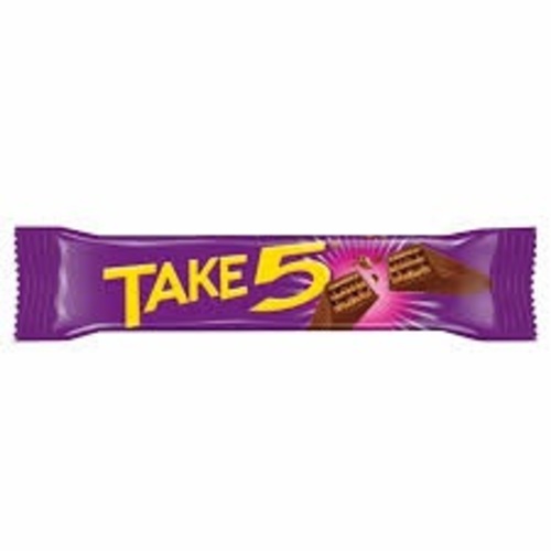 Take 5 Crunchy Wafer 2 Fingers 12.5 g - Take 5 Crunchy Wafer 2 Fingers 12.5 g