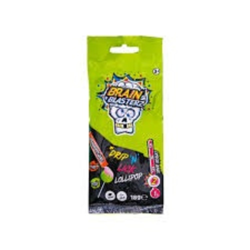 Brain Blasterz Drip N Lick Apple Lollipop 18 g - Brain Blasterz Drip N Lick Apple Lollipop 18 g