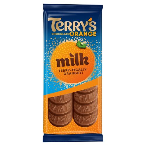 Terrys Milk Chocolate Orange Tablet 90 g - Terrys Milk Chocolate Orange Tablet 90 g