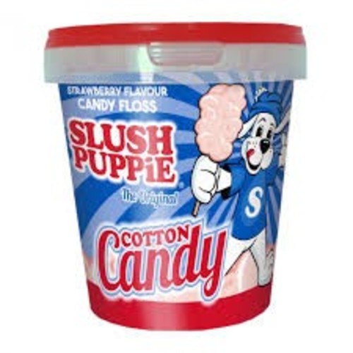 Slush Puppie Strawberry Cotton Candy 30 g - Slush Puppie Strawberry Cotton Candy 30 g