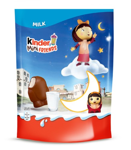 Kinder Mini Friends Milk Chocolate 122 g - Kinder Mini Friends Milk Chocolate 122 g