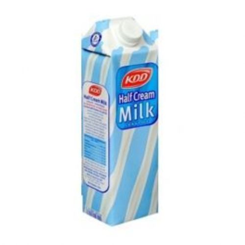 KDD Long Life Half Cream Milk 1 L - KDD Long Life Half Cream Milk 1 L