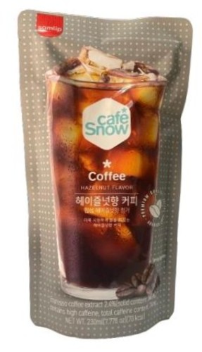 Cafe Snow Hazelnut Coffee 230 ml - Cafe Snow Hazelnut Coffee 230 ml