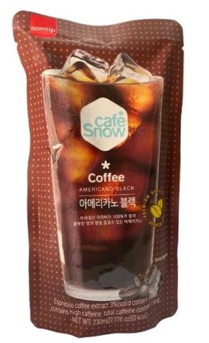 Cafe Snow Americano Black Coffee 230 ml - Cafe Snow Americano Black Coffee 230 ml