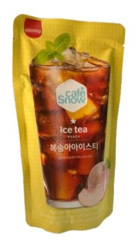 Cafe Snow Shine Ice Tea Peach 230 ml - Cafe Snow Shine Ice Tea Peach 230 ml