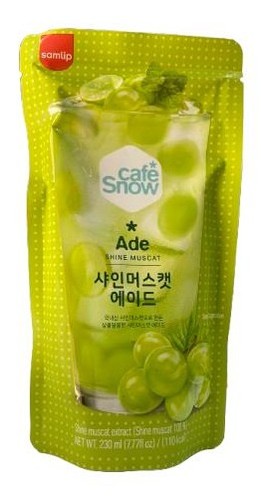 Cafe Snow Shine Muscat Ade Grape Grape 230 ml - Cafe Snow Shine Muscat Ade Grape Grape 230 ml