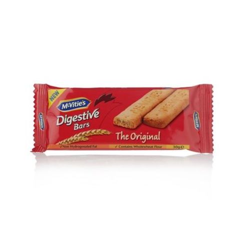 Mcvities Digestive Bars Wheat Biscuits Original 30 g - Mcvities Digestive Bars Wheat Biscuits Original 30 g