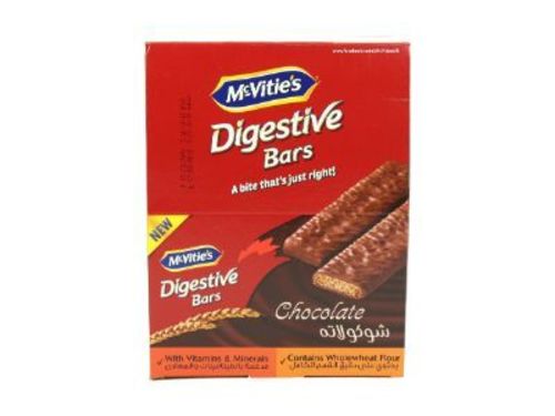 Mcvities Digestive Bars Wheat Biscuits with Milk Chocolate 24 pcs x 30 g - Mcvities Digestive Bars Wheat Biscuits with Milk Chocolate 24 pcs x 30 g