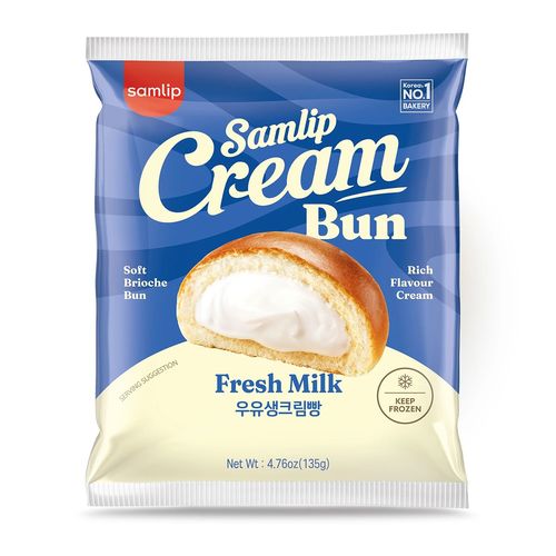 Samlip Cream Bun Milk 135 g - Samlip Cream Bun Milk 135 g