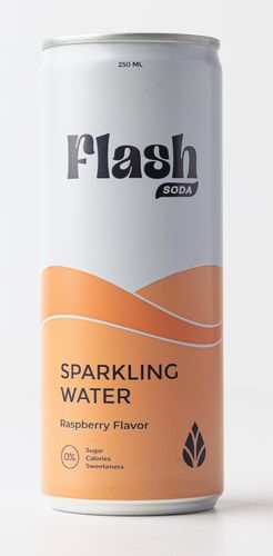 Flash Raspberry Soda Sparkling Water 250 ml - Flash Raspberry Soda Sparkling Water 250 ml