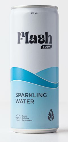 Flash Soda Sparkling Water 250 ml - Flash Soda Sparkling Water 250 ml