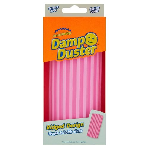 Scrub Daddy Pink Damp Duster - Scrub Daddy Pink Damp Duster