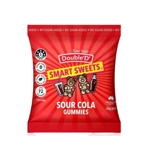 Smart Sweets Sour Cola Berry 50 g - Smart Sweets Sour Cola Berry 50 g