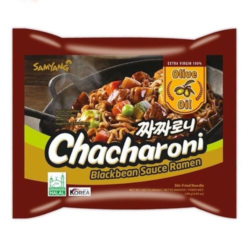 Samyang Chacharoni Blackbean Sauce Ramen 140 g - Samyang Chacharoni Blackbean Sauce Ramen 140 g