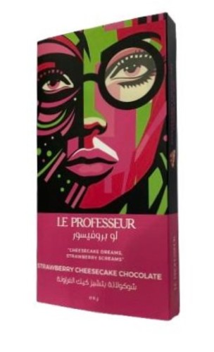 Le Professeur Strawberry Cheesecake Chocolate 140 g - Le Professeur Strawberry Cheesecake Chocolate 140 g
