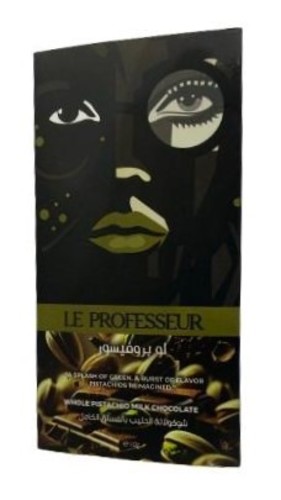 Le Professeur Whole Pistachio Milk Chocolate 105 g - Le Professeur Whole Pistachio Milk Chocolate 105 g