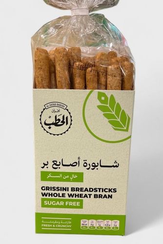 Al Hatab Bakery Crissini Breadsticks Whole Wheat No Sugar 200 g - Al Hatab Bakery Crissini Breadsticks Whole Wheat No Sugar 200 g