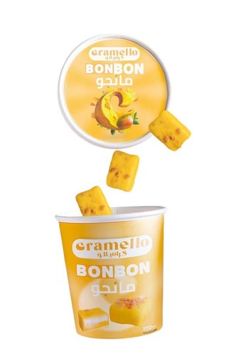 Caramello Ice Cream Ice Fro Bon Bon Mango Flavor 140 ml - Caramello Ice Cream Ice Fro Bon Bon Mango Flavor 140 ml