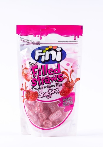 Fini Sour Filled Straws 180 g - Fini Sour Filled Straws 180 g
