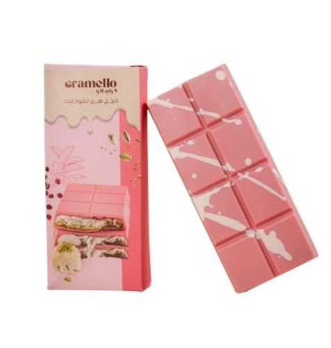 Caramello Angel Hair Milk Chocolate With Cotton Candy 150 g - Caramello Angel Hair Milk Chocolate With Cotton Candy 150 g