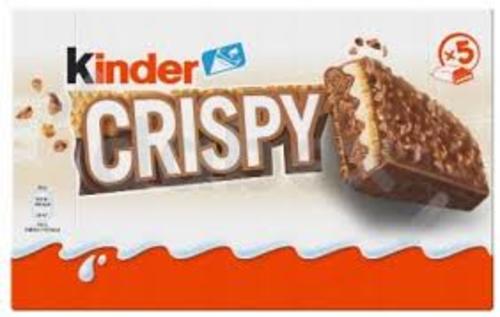 Kinder Crispy Chocolate 5 Pcs X 34 g - Kinder Crispy Chocolate 5 Pcs X 34 g