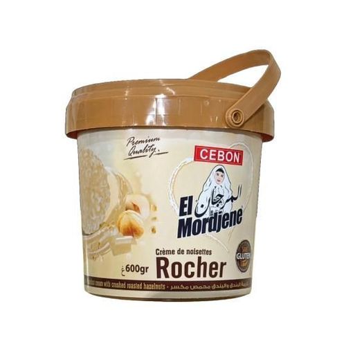 El Mordjene Rocher Hazelnut Cream 600 g - El Mordjene Rocher Hazelnut Cream 600 g