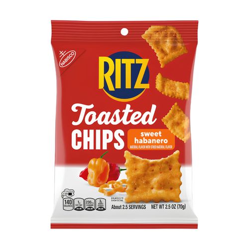 Ritz Sweet Habanero Toasted Chips 70 g - Ritz Sweet Habanero Toasted Chips 70 g