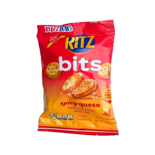 Ritz Bits Spicy Cheese Flavor 85 g - Ritz Bits Spicy Cheese Flavor 85 g