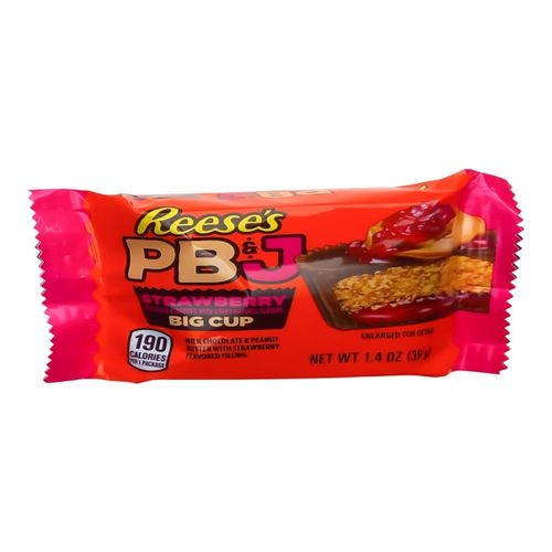 Reeses PB&J Strawberry Big Cup 39 g - Reeses PB&J Strawberry Big Cup 39 g