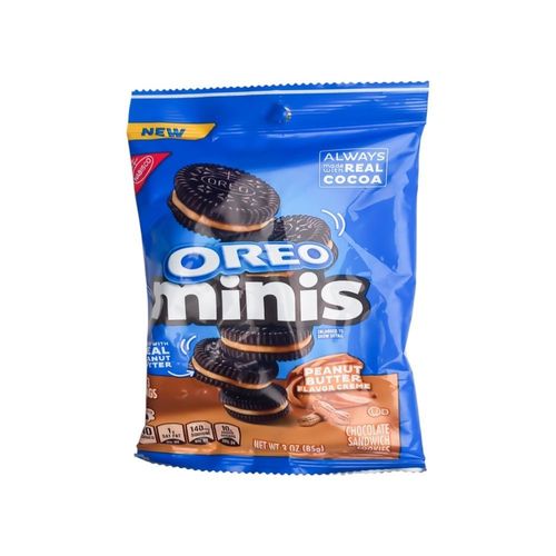 Oreo Minis Peanut Butter Coolies 85 g - Oreo Minis Peanut Butter Coolies 85 g