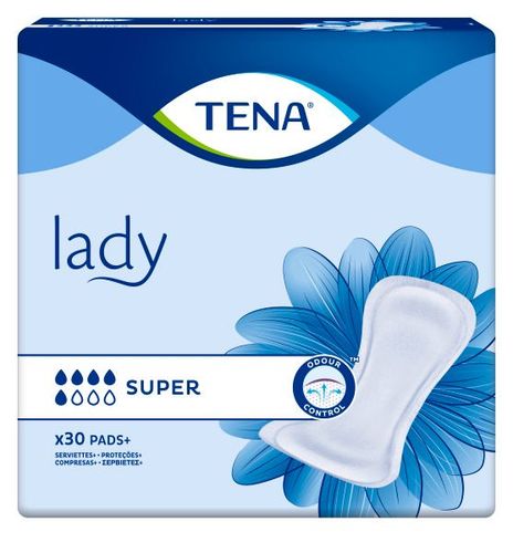 Tena Lady Super Pads 30 pcs - Tena Lady Super Pads 30 pcs