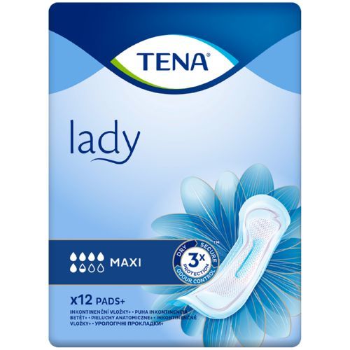 Tena Lady Protect Plus Maxi Pads 12 Pcs - Tena Lady Protect Plus Maxi Pads 12 Pcs