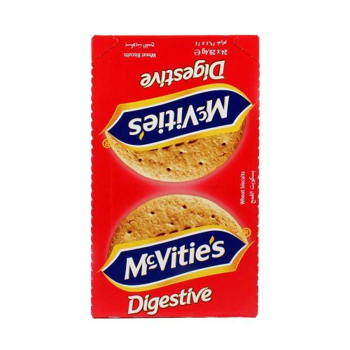 Mcvities Digestive 2 Wheat Biscuits 24 PCS X 29.4 g - Mcvities Digestive 2 Wheat Biscuits 24 PCS X 29.4 g