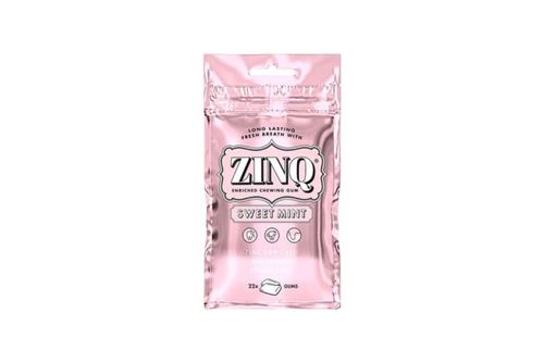 ZINQ Sweet Mint Chewing Gum 22 Gums - ZINQ Sweet Mint Chewing Gum 22 Gums