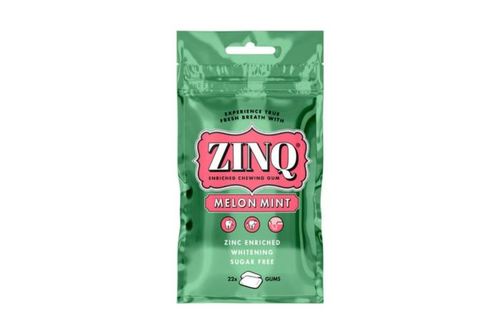 ZINQ Melon Mint Chewing Gum 22 Gums - ZINQ Melon Mint Chewing Gum 22 Gums