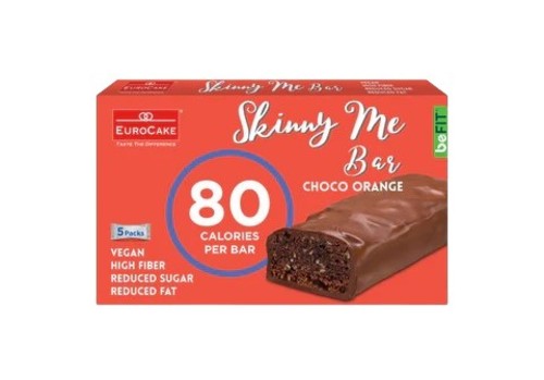 Eurocake Choco Orange Skinny Me Bar 100 g - Eurocake Choco Orange Skinny Me Bar 100 g